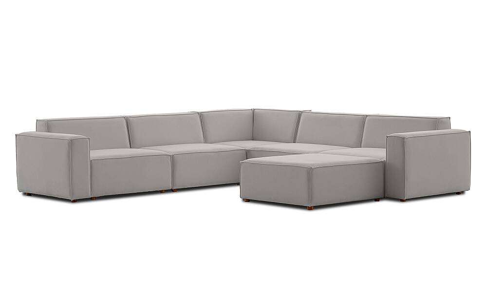 Asana Dört Tekli Köşe ve Puf Takım Ürünü - 12