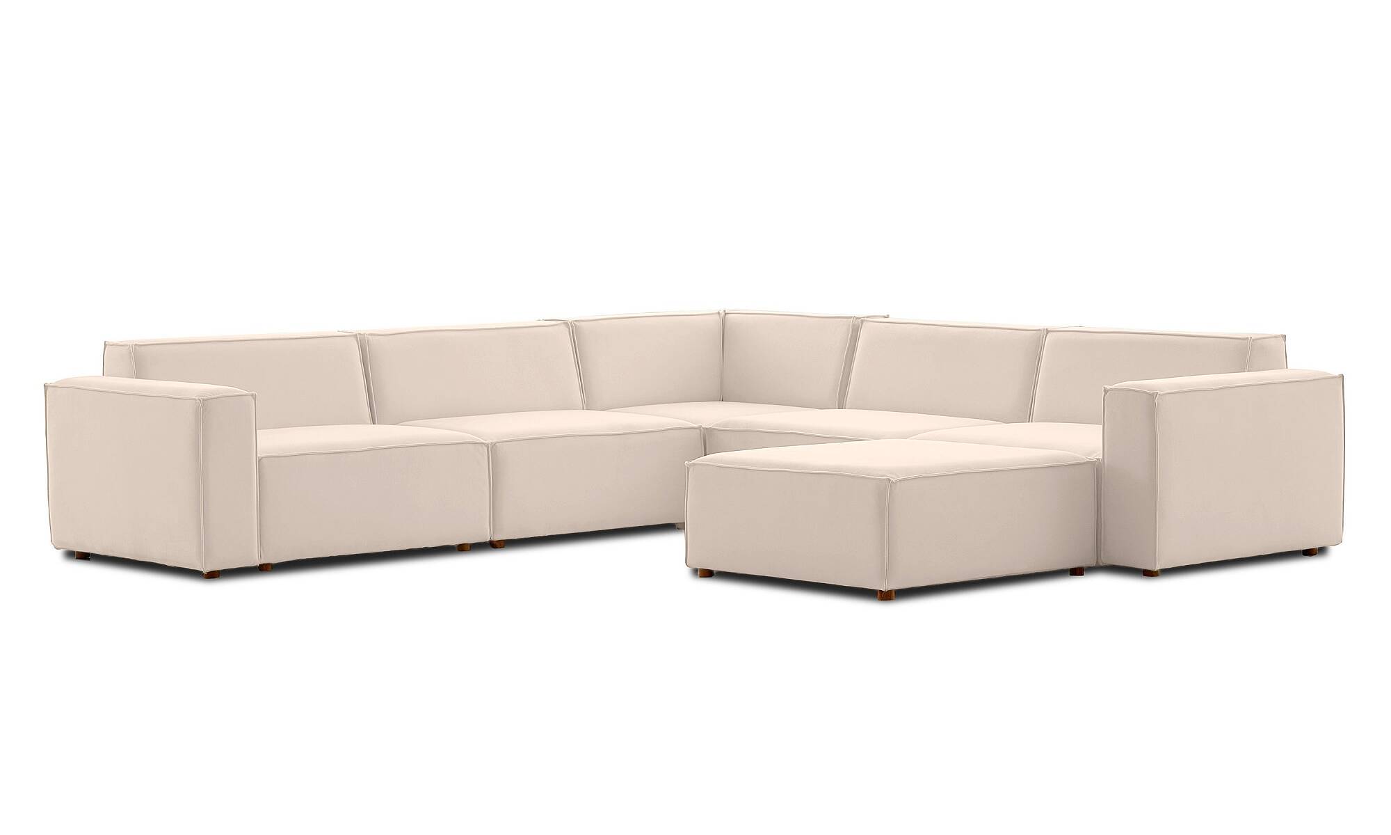 Asana Dört Tekli Köşe ve Puf Takım Ürünü - 16