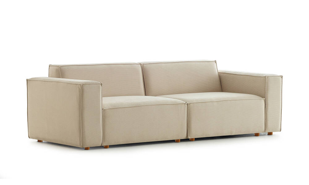 Asana Üçlü - Fitilli Kadife - 5