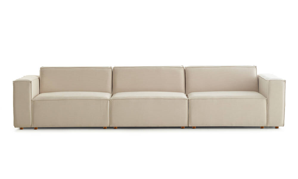 Asana 3 Tekli - Fitilli Kadife - 5