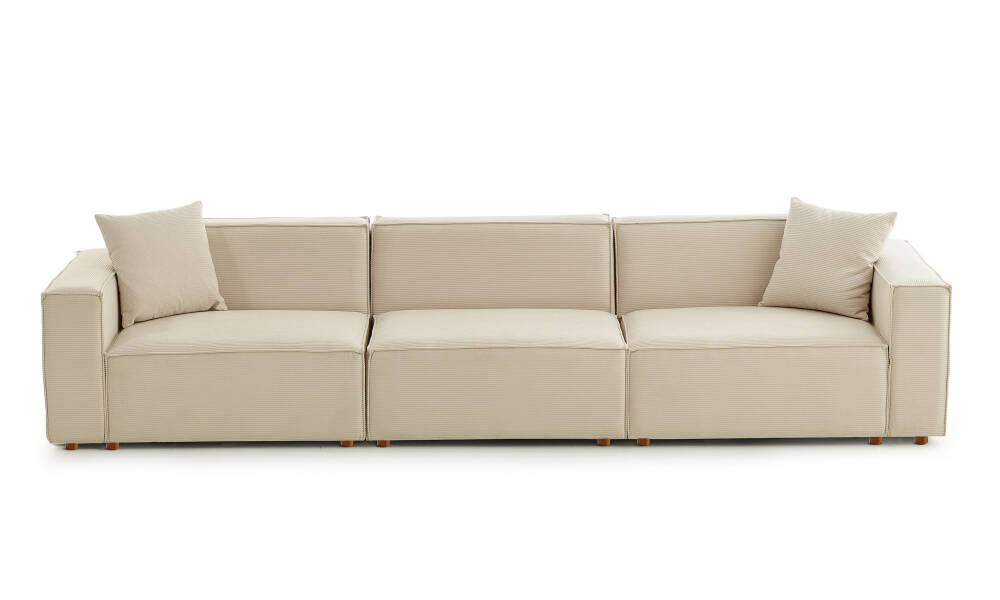 Asana 3 Tekli - Fitilli Kadife - 3