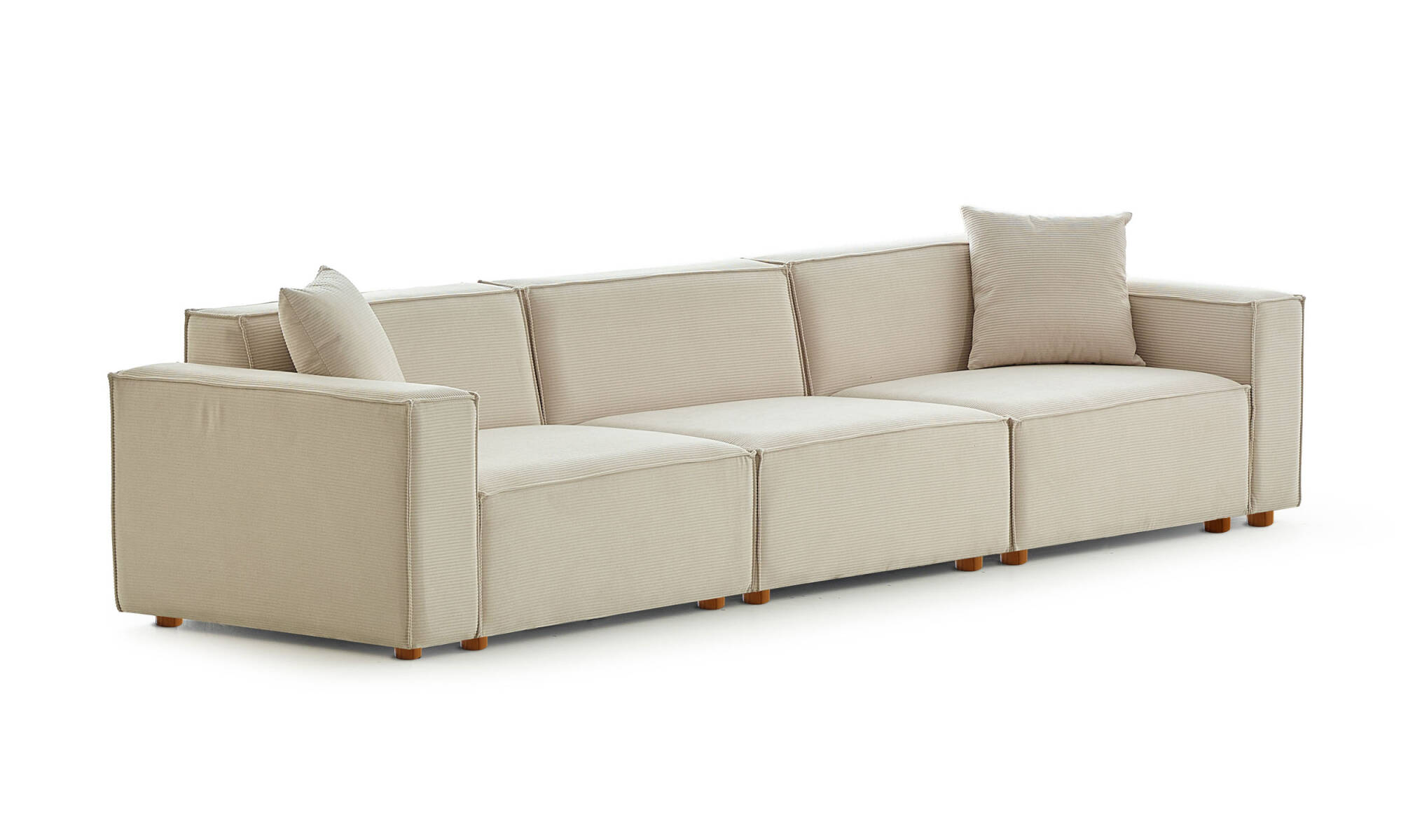 Asana 3 Tekli - Fitilli Kadife - 1