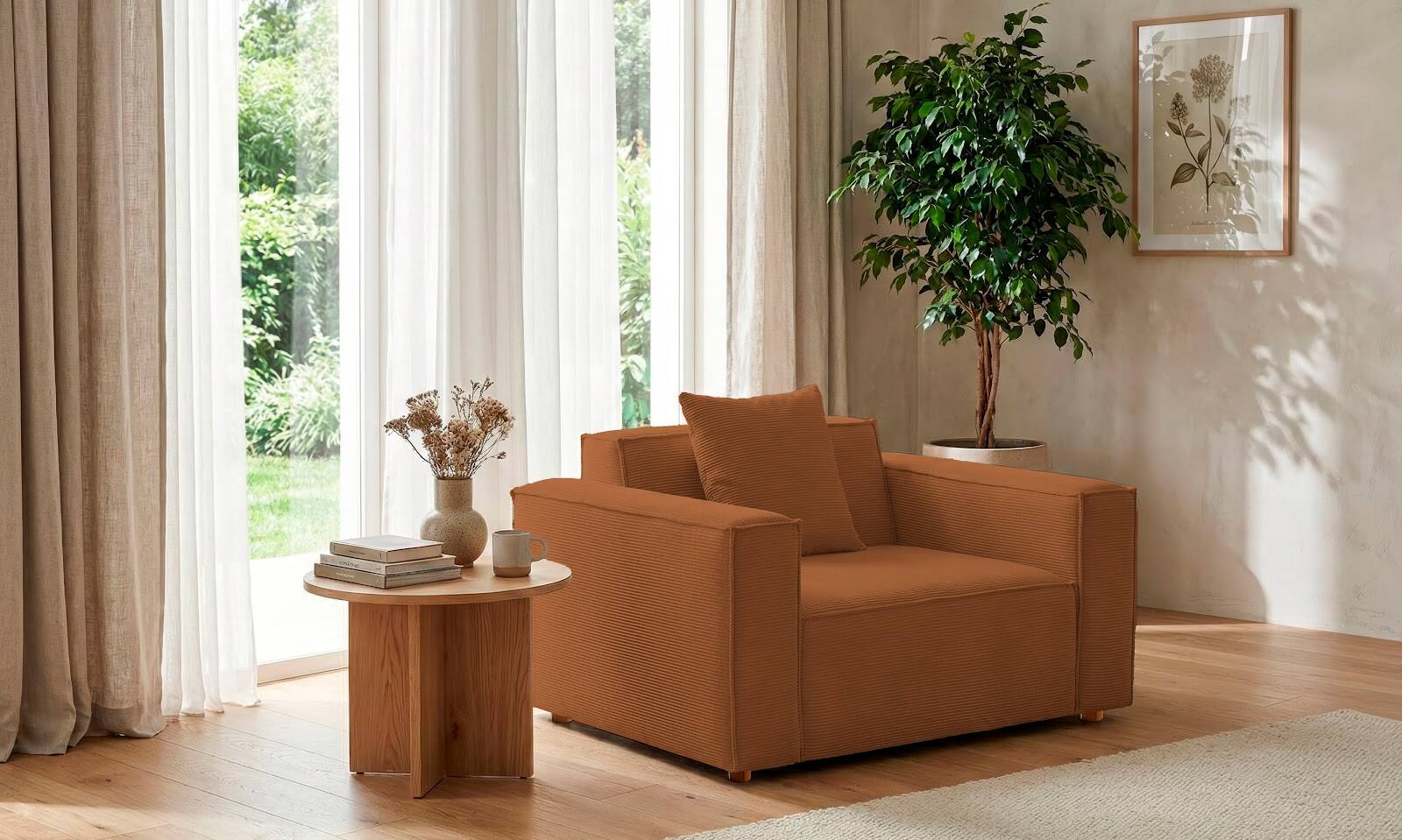 Asana Tekli Fitilli Kadife Kiremit - 2