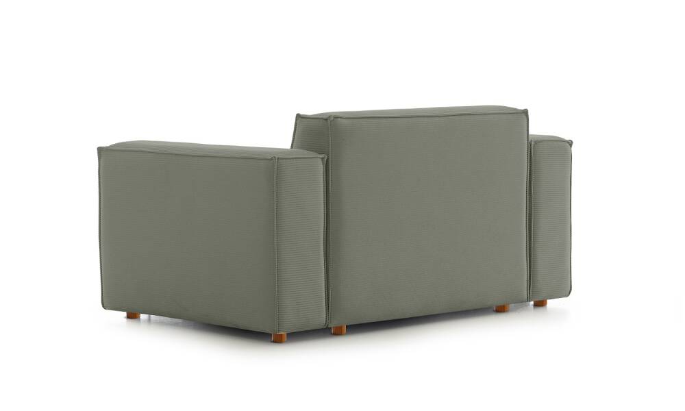 Asana Tekli Fitilli Kadife Su Yeşili - 6