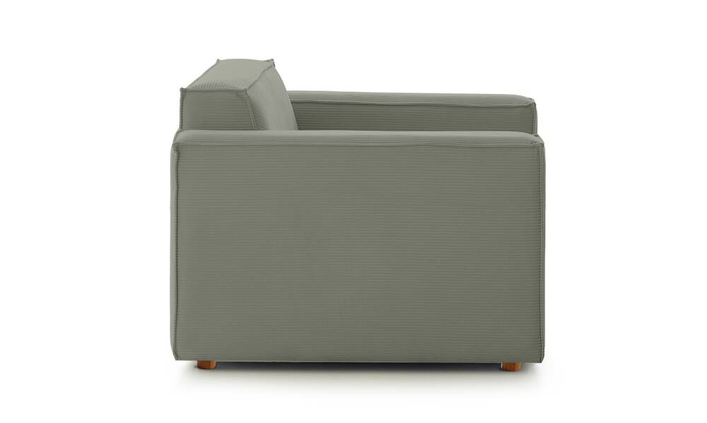 Asana Tekli Fitilli Kadife Su Yeşili - 5