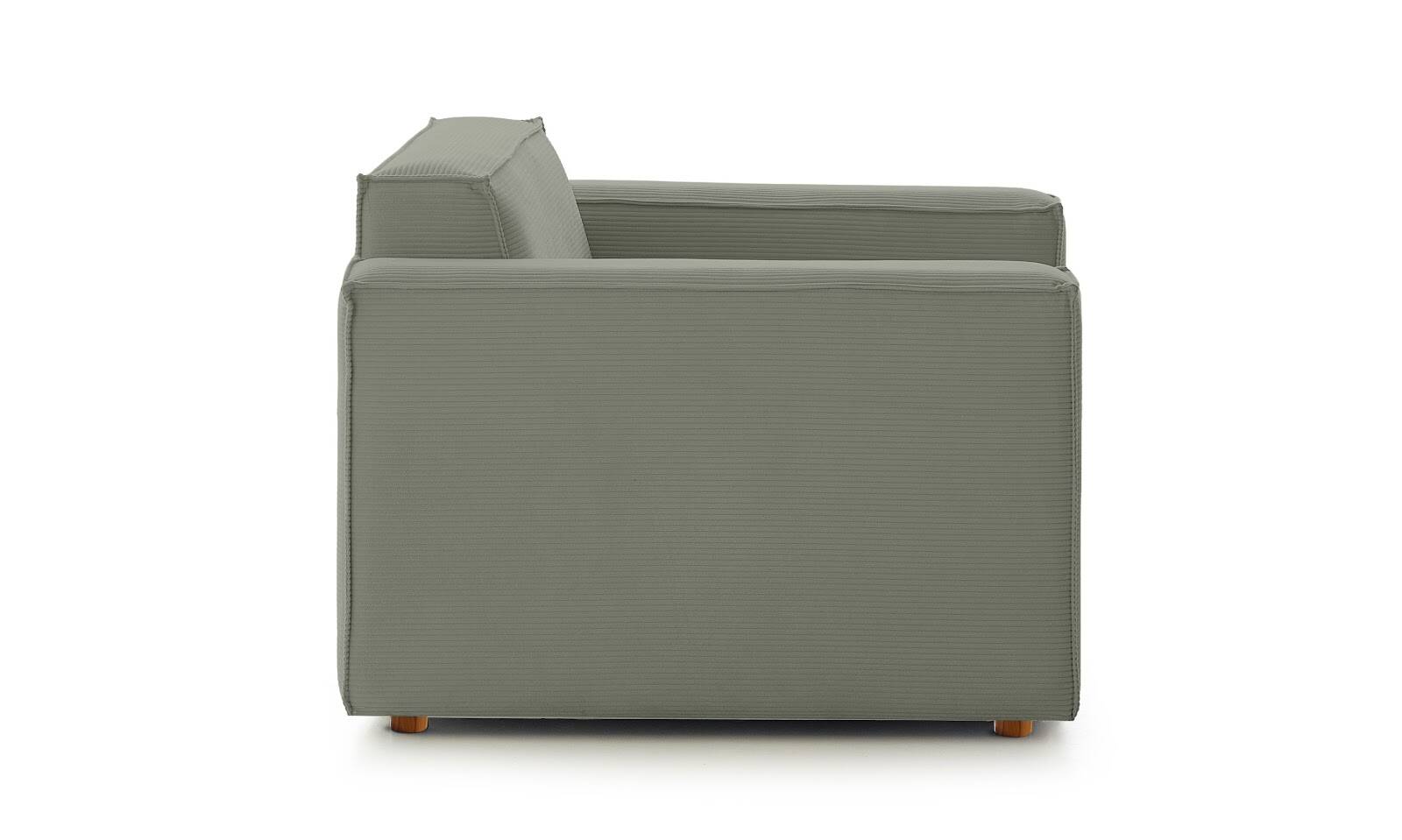 Asana Tekli Fitilli Kadife Su Yeşili - 5