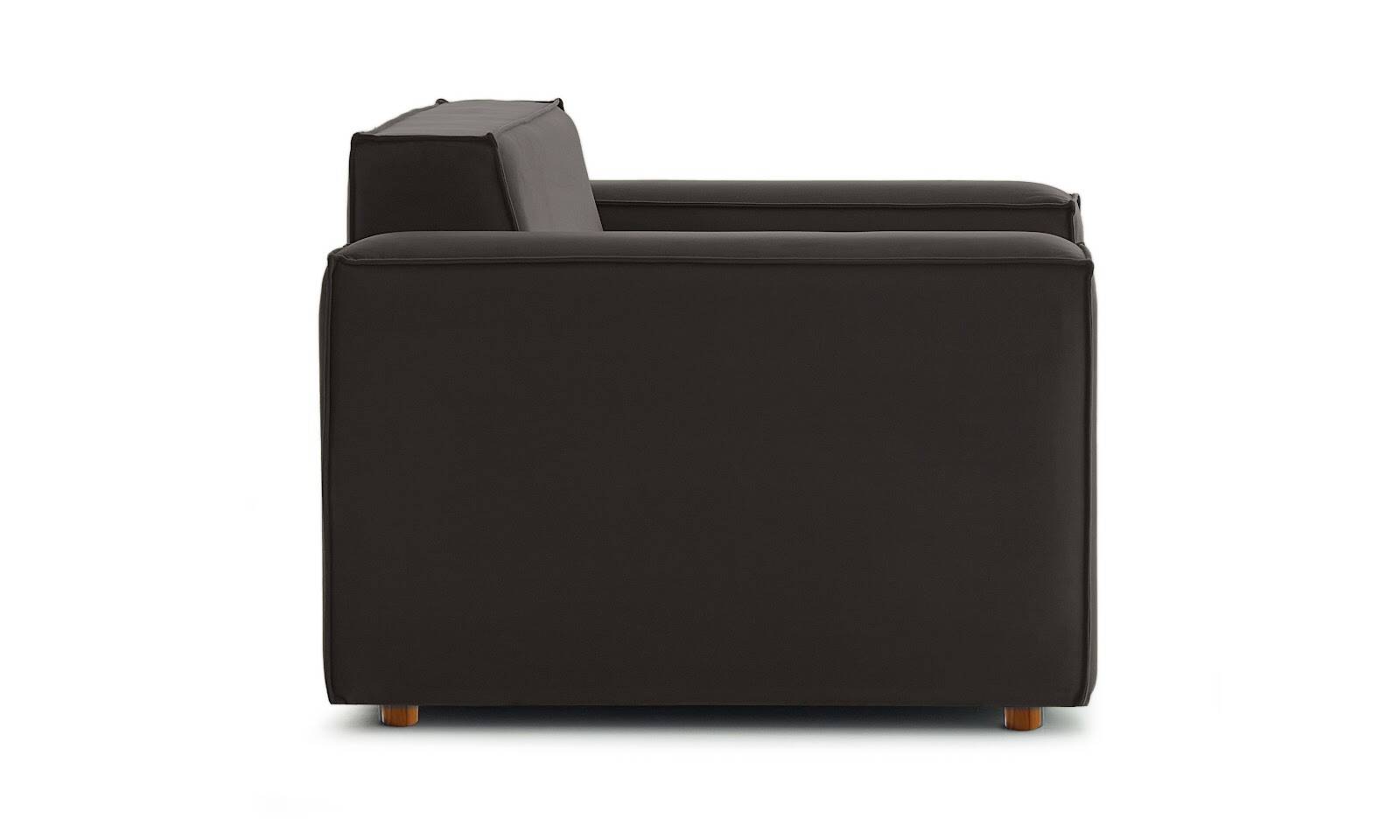 Asana Tekli Kadife Antrasit - 3