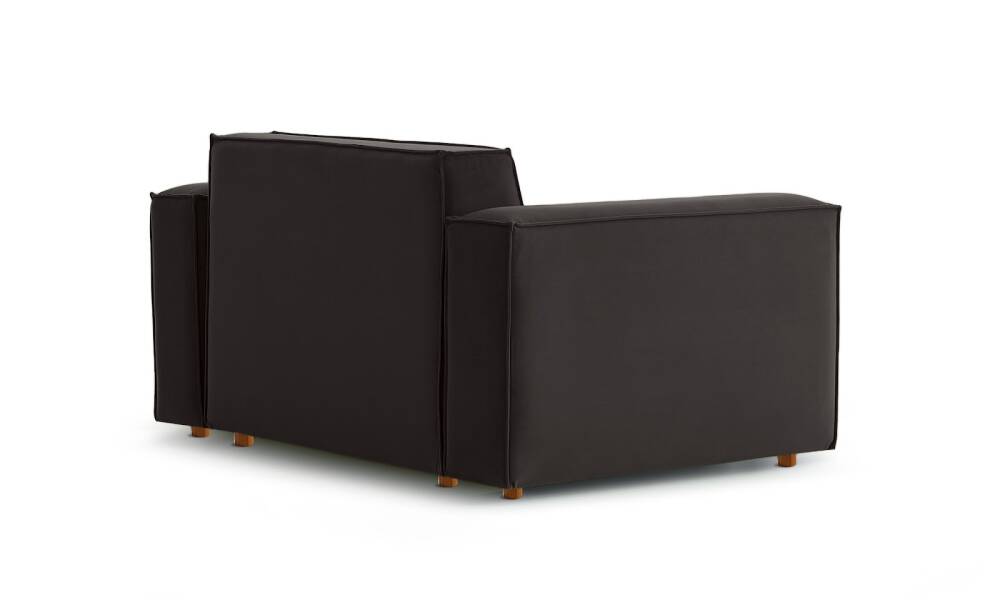 Asana Tekli Kadife Antrasit - 4