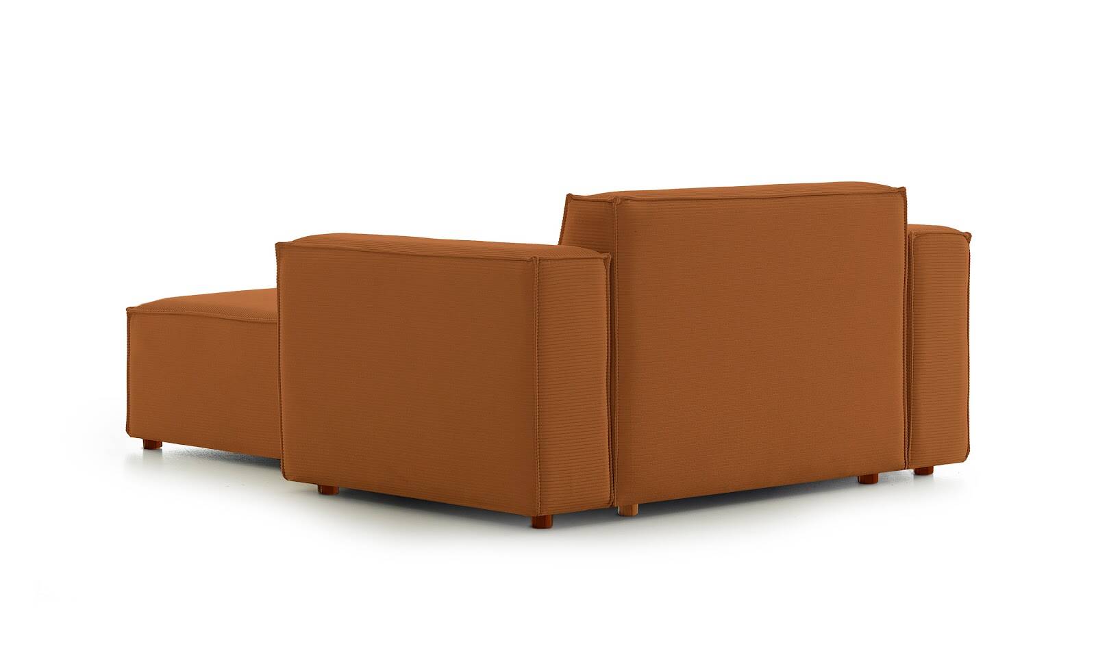 Asana Tekli Puf Fitilli Kadife Kiremit - 9