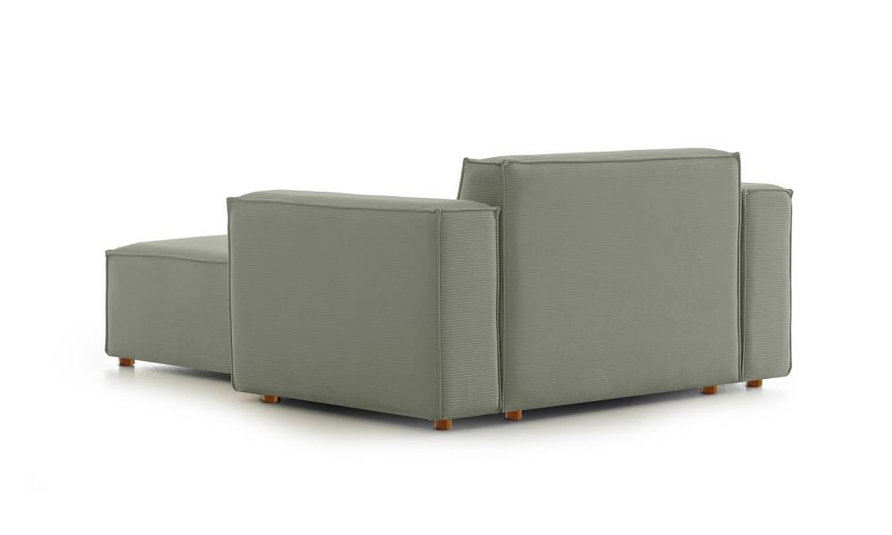 Asana Tekli Puf Fitilli Kadife Su Yeşili - 8