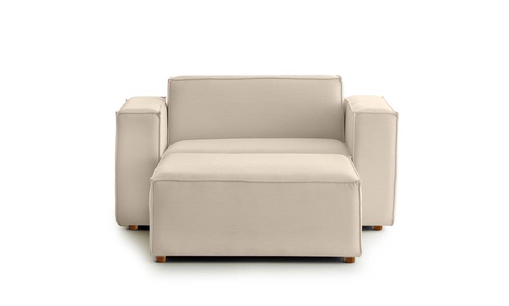 Asana TekliPuf FitilliKadife Vizon