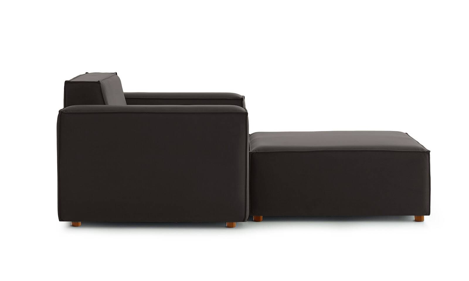 Asana TekliPuf Kadife Antrasit - 3