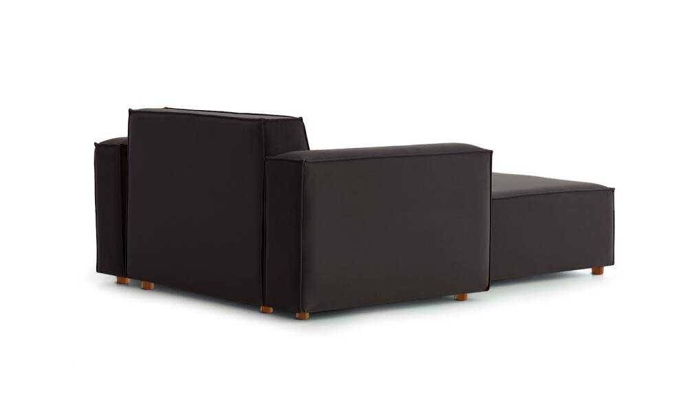 Asana TekliPuf Kadife Antrasit - 4