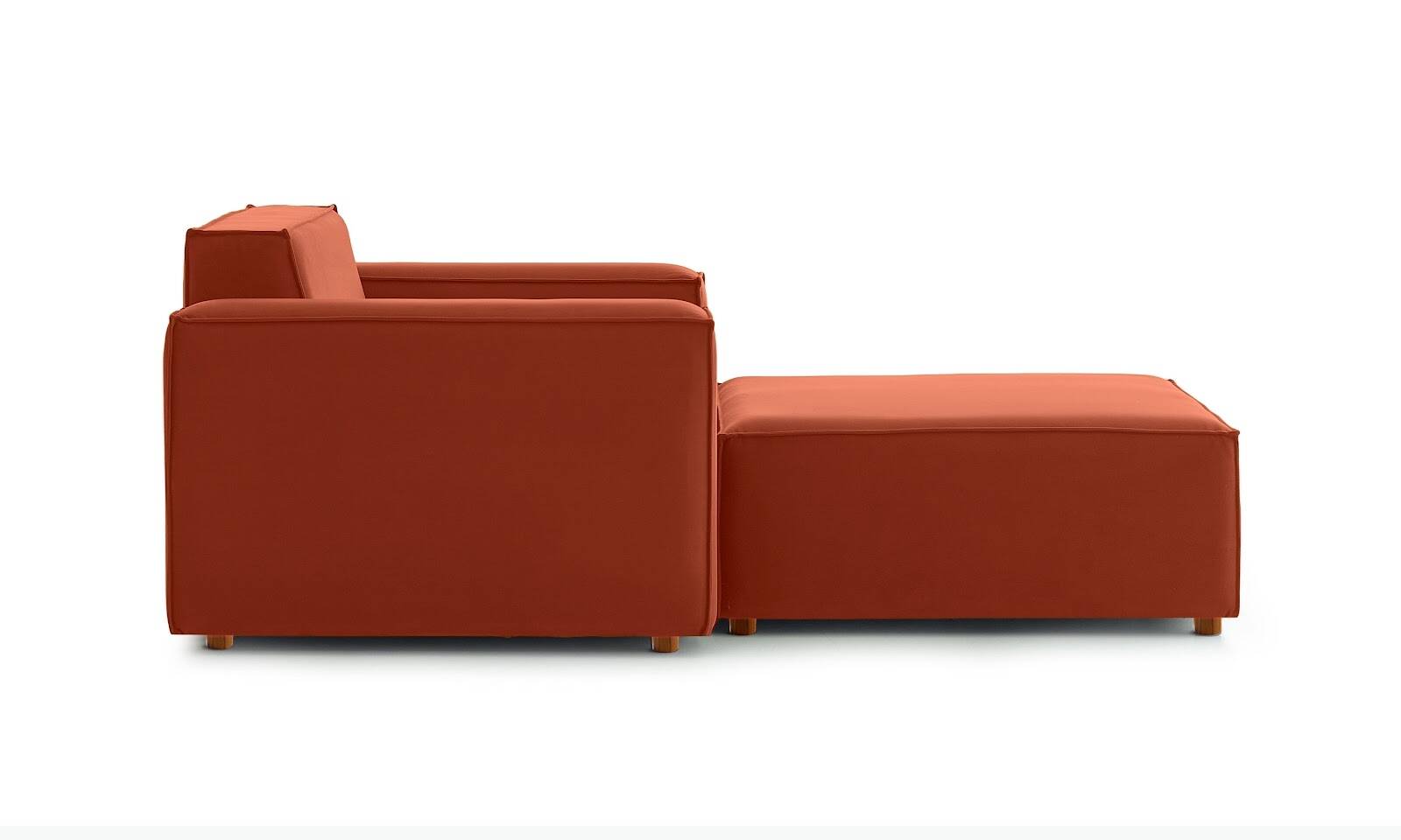 Asana TekliPuf Kadife Kiremit - 3