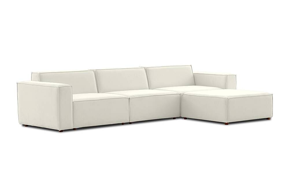 Asana Üç Tekli Koltuk ve Puf Takım Ürünü - 17