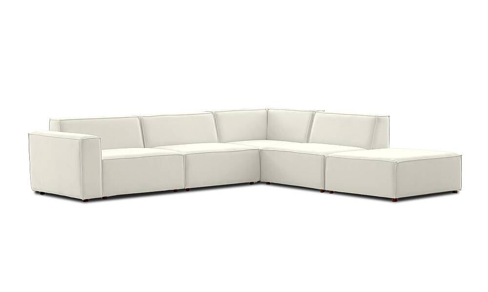 Asana Üç Tekli Köşe Koltuk ve Puf Takım Ürünü - 17