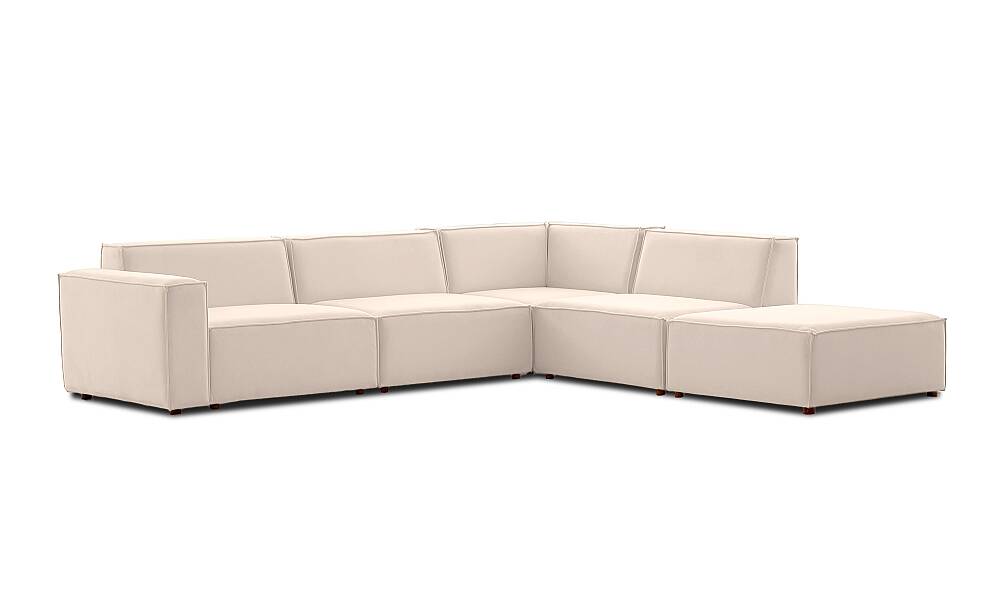 Asana Üç Tekli Köşe Koltuk ve Puf Takım Ürünü - 18