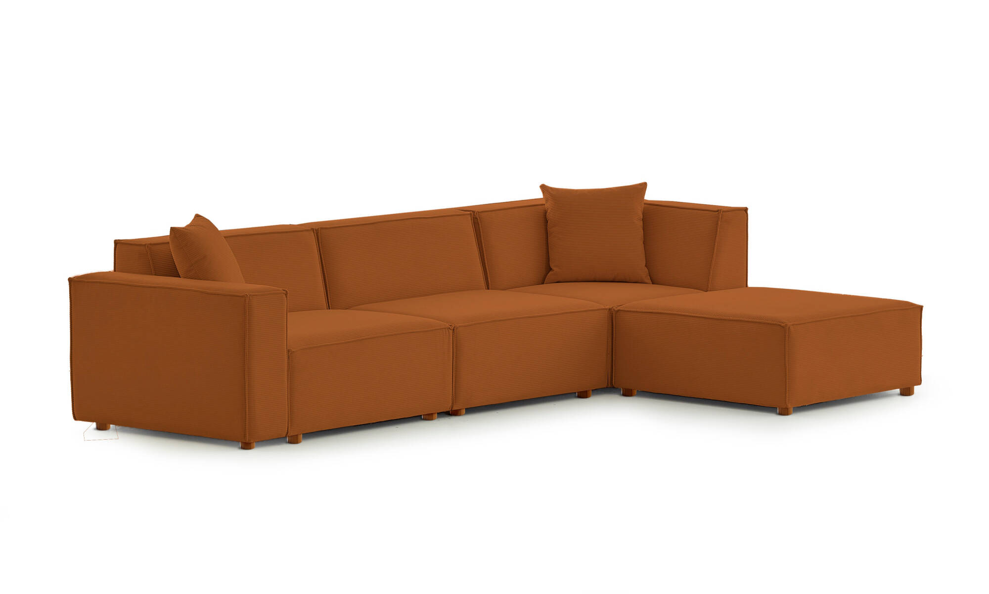 Asana Üç Tekli ve Puf Takım Ürünü - 4