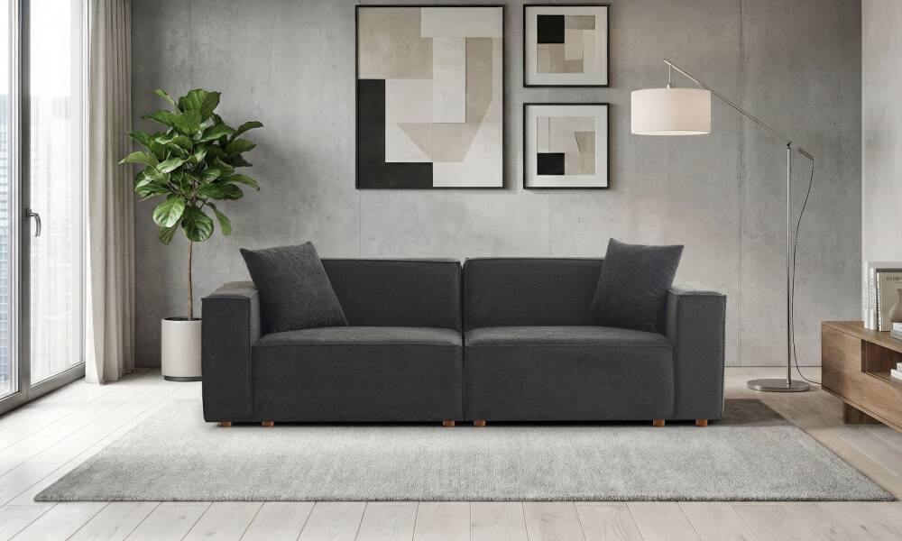 Asana Üçlü Bukle Antrasit (1)