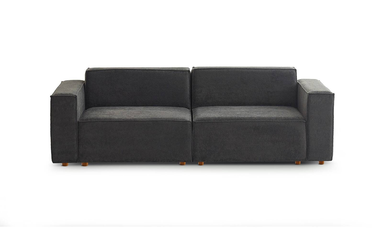 Asana Üçlü Bukle Antrasit - 1