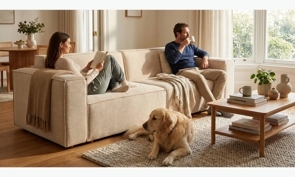 Asana Üçlü Fitilli Kadife Krem (1)