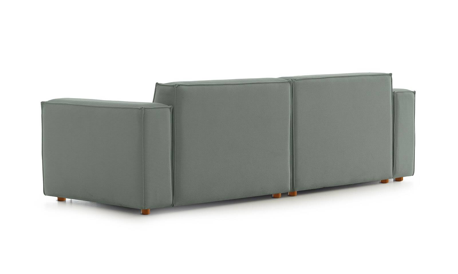 Asana Üçlü Fitilli Kadife Pastel Mavi - 8