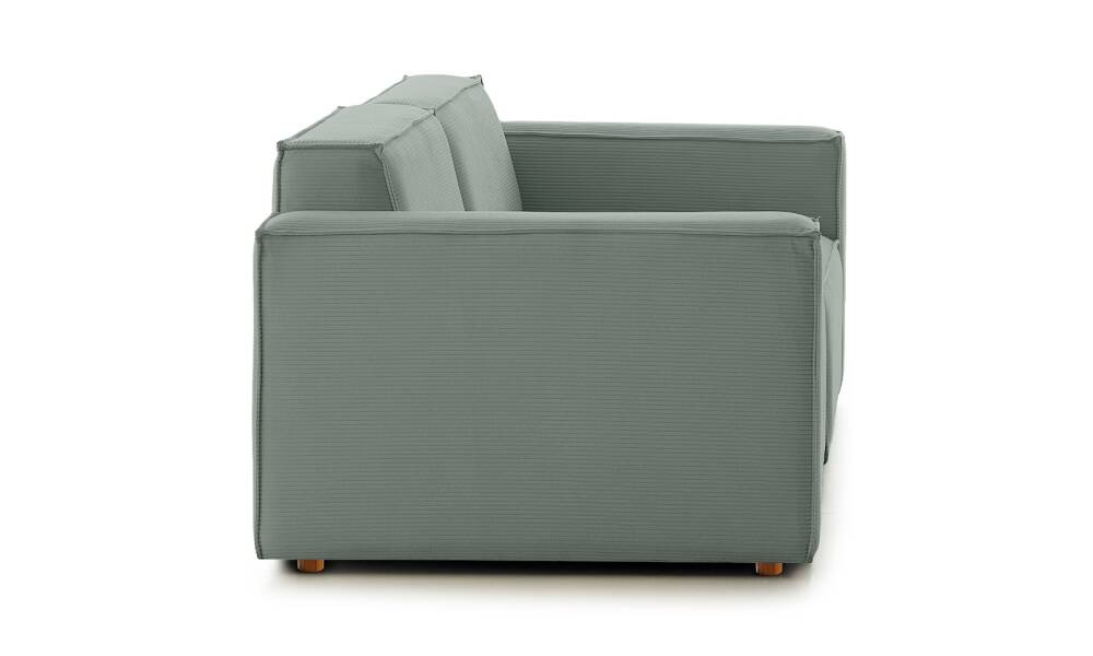 Asana Üçlü Fitilli Kadife Pastel Mavi - 7