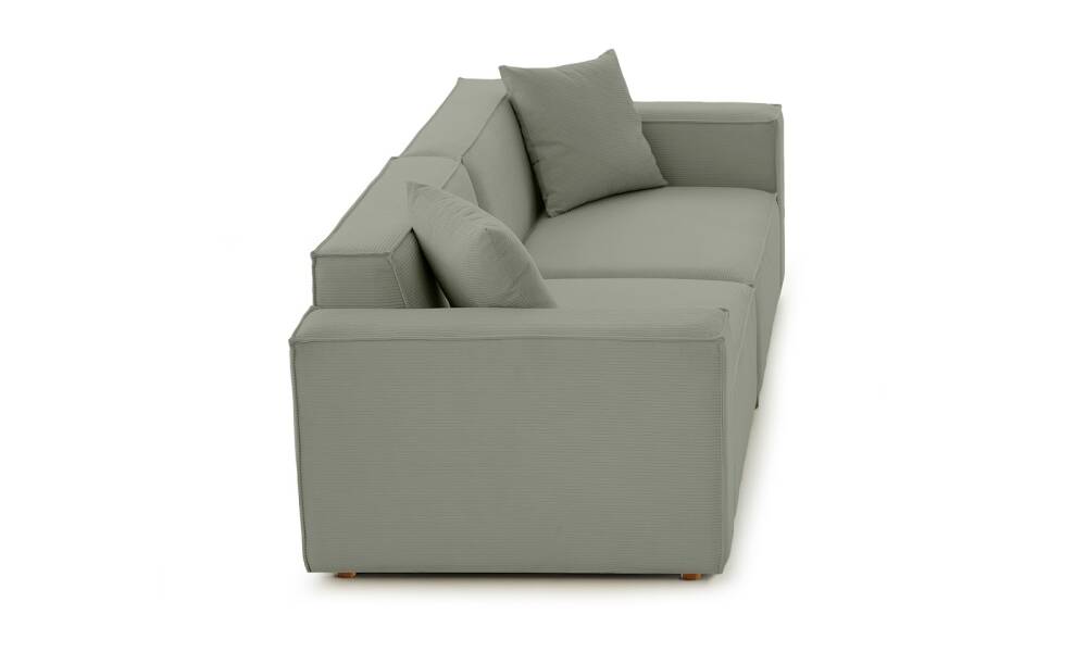 Asana Üçlü Fitilli Kadife Su Yeşili - 6