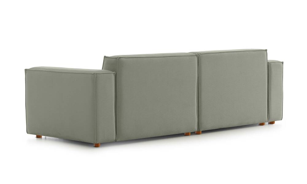 Asana Üçlü Fitilli Kadife Su Yeşili - 8