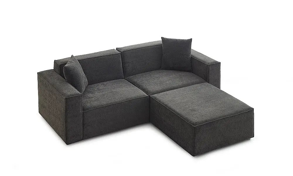 Asana Üçlü Puf - 5