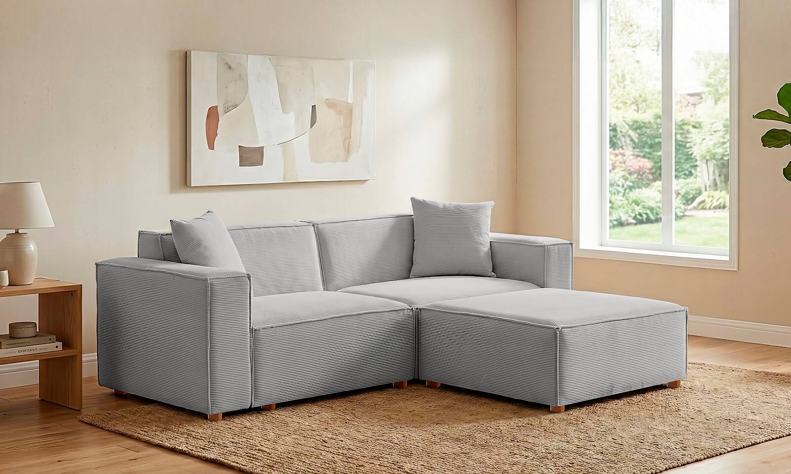 Asana Üçlü Puf - 3