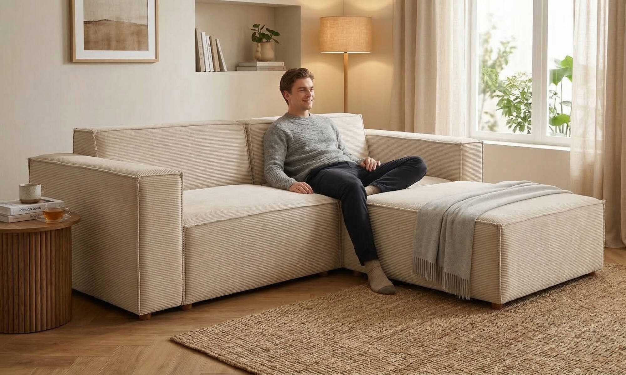 Asana Üçlü Puf - 2