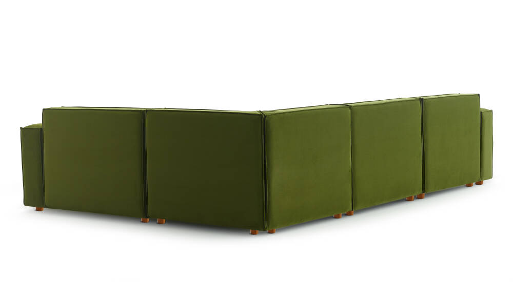 Asana 3 Tekli Köşe - Kadife - 7