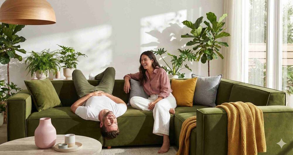 Asana 3 Tekli Köşe - Kadife (1)