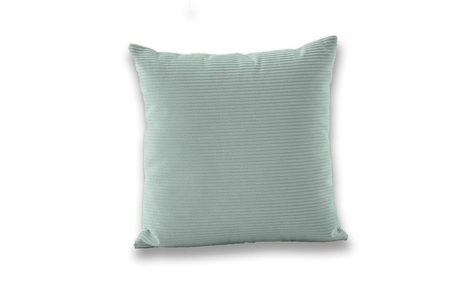 Basic Kırlent Fitilli Kadife Pastel Mavi