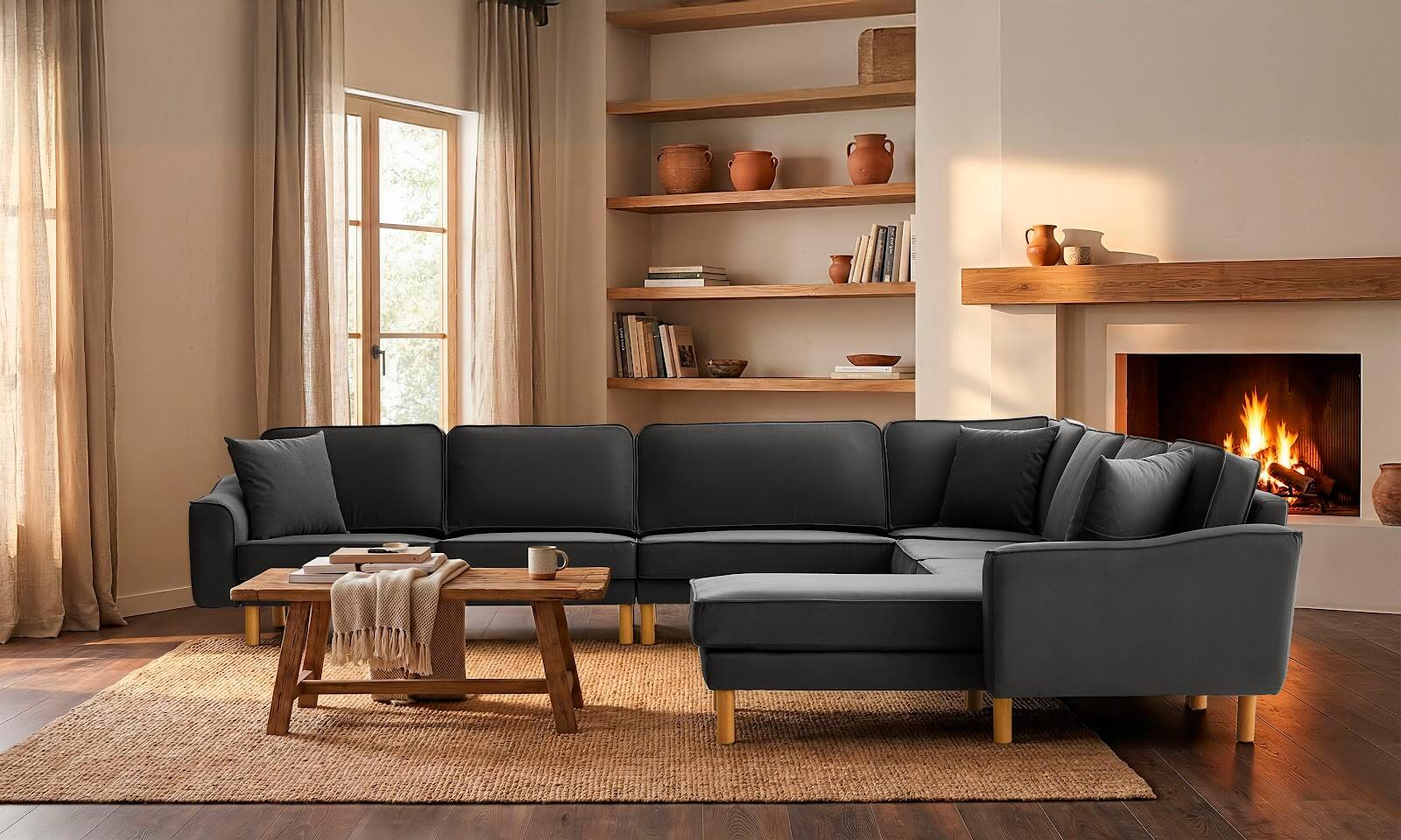 Lotus Uzanmalı L Köşe Koltuk - 2