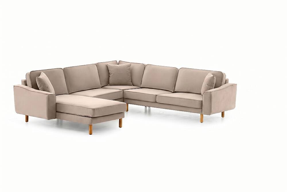 Lotus Uzanmalı L Köşe Koltuk - Kumtaşı - 276x300