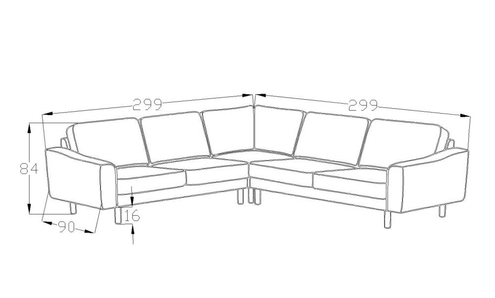 Lotus L Köşe Koltuk - 6