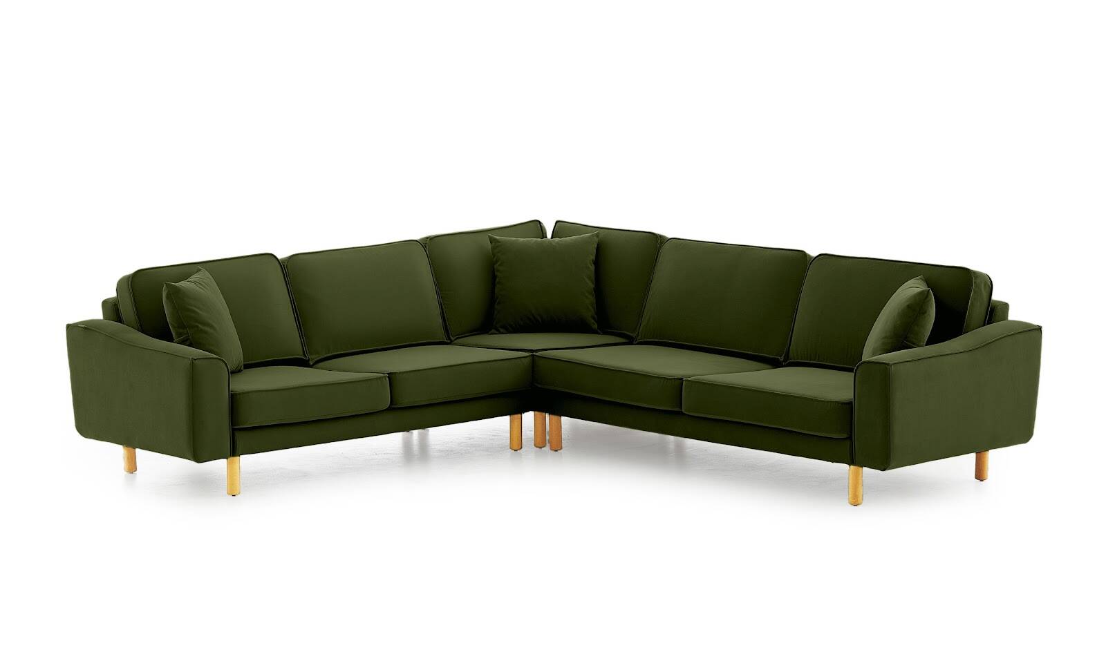 Lotus 3K3 Kadife Yesil Silindir AcikCeviz - 1