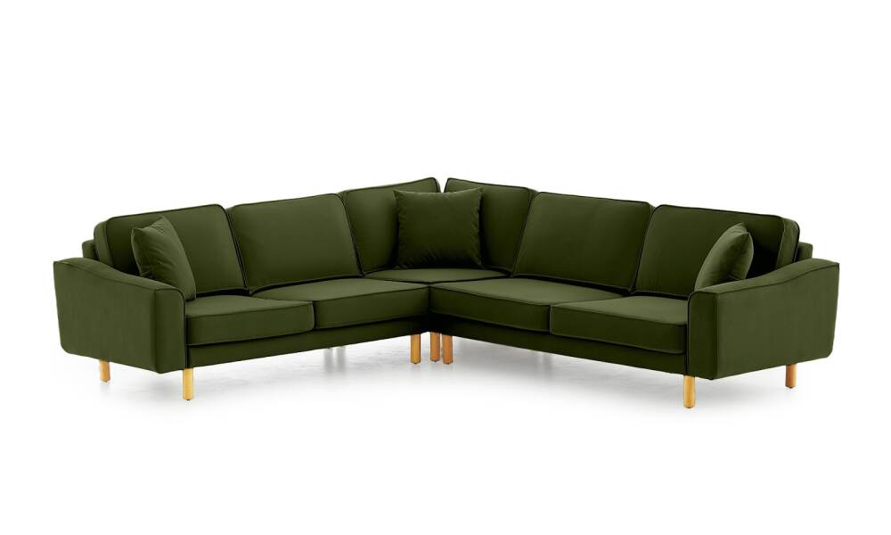 Lotus 3K3 Kadife Yesil Silindir AcikCeviz