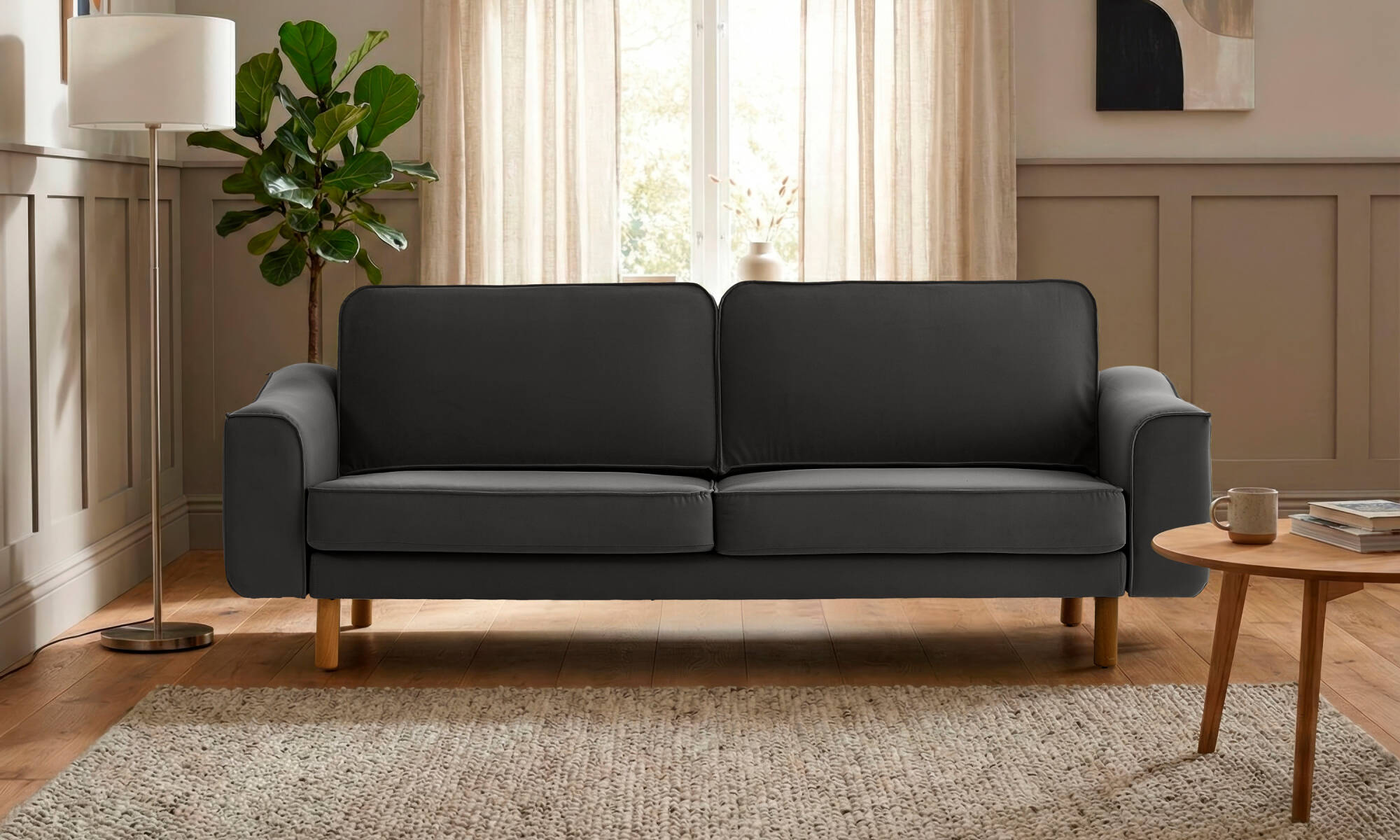 Lotus Üçlü - Kadife - 2