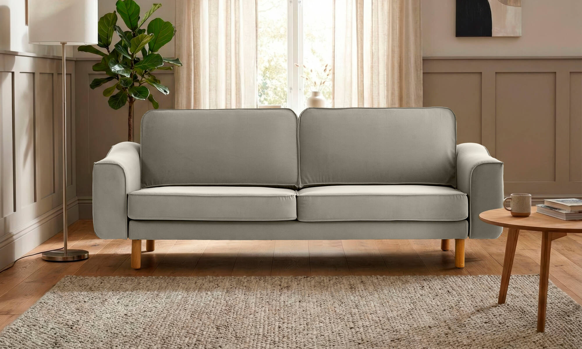 Lotus Üçlü - Kadife - 2