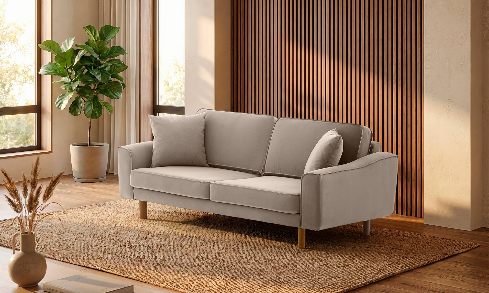 Lotus İkili - Kadife - 2