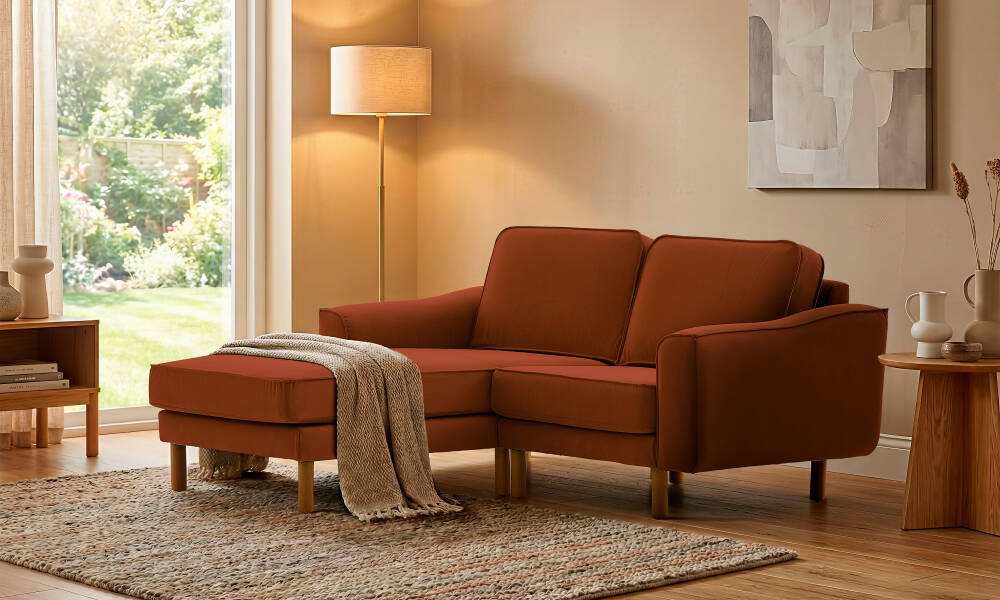 Lotus Tekli Uzanmalı - Kadife (1)