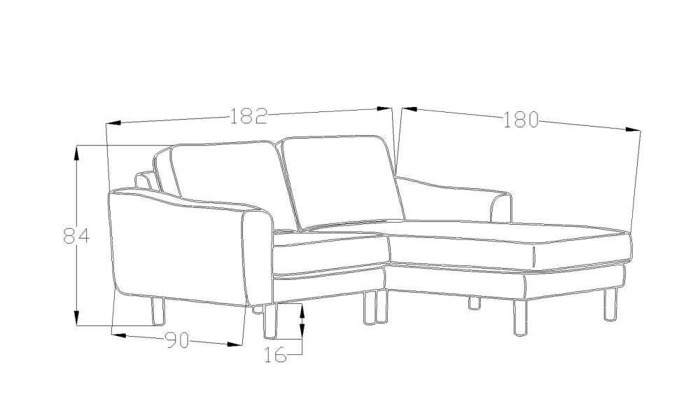 Lotus Tekli Uzanmalı - Kadife - 7