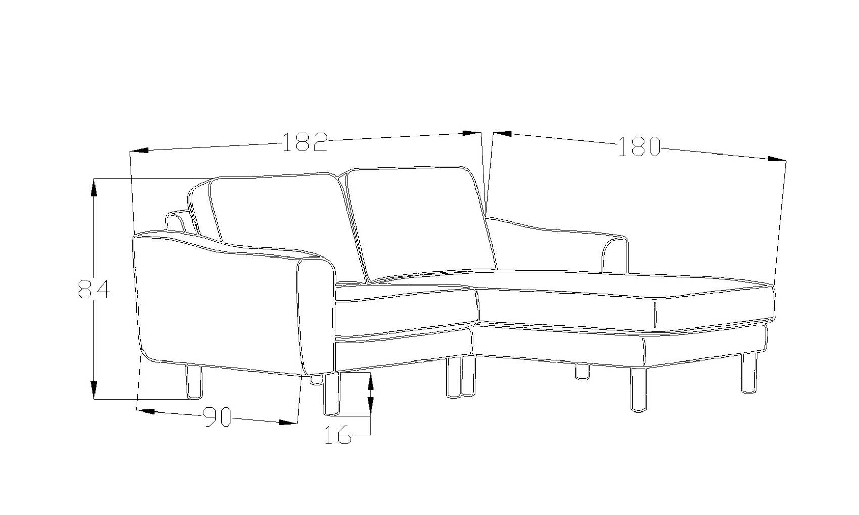 Lotus Tekli Uzanmalı - Kadife - 7