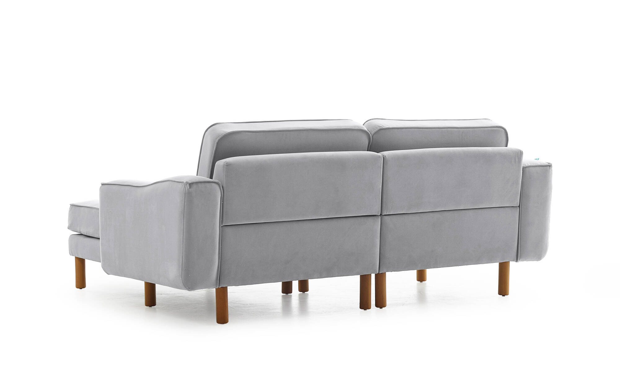 Lotus Tekli Uzanmalı - Kadife - 4