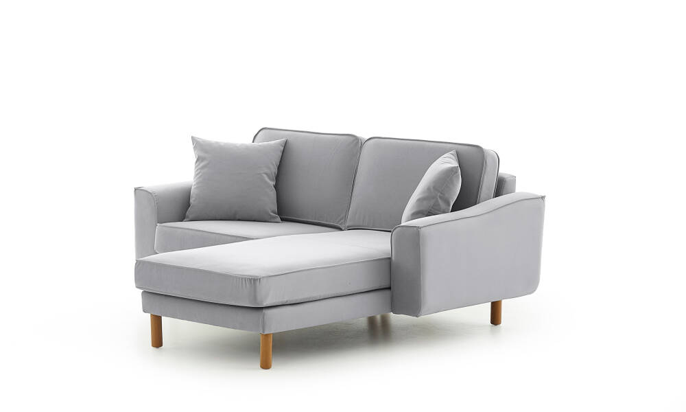 Lotus Tekli Uzanmalı - Kadife - 5