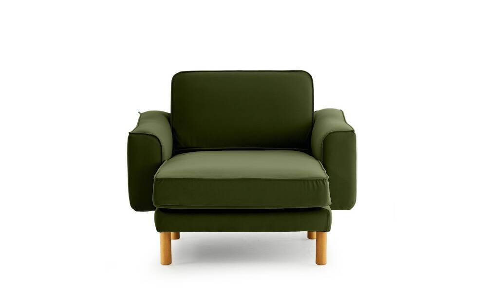 Lotus SadeceUzanmali Kadife Yesil Silindir AcikCeviz (1)