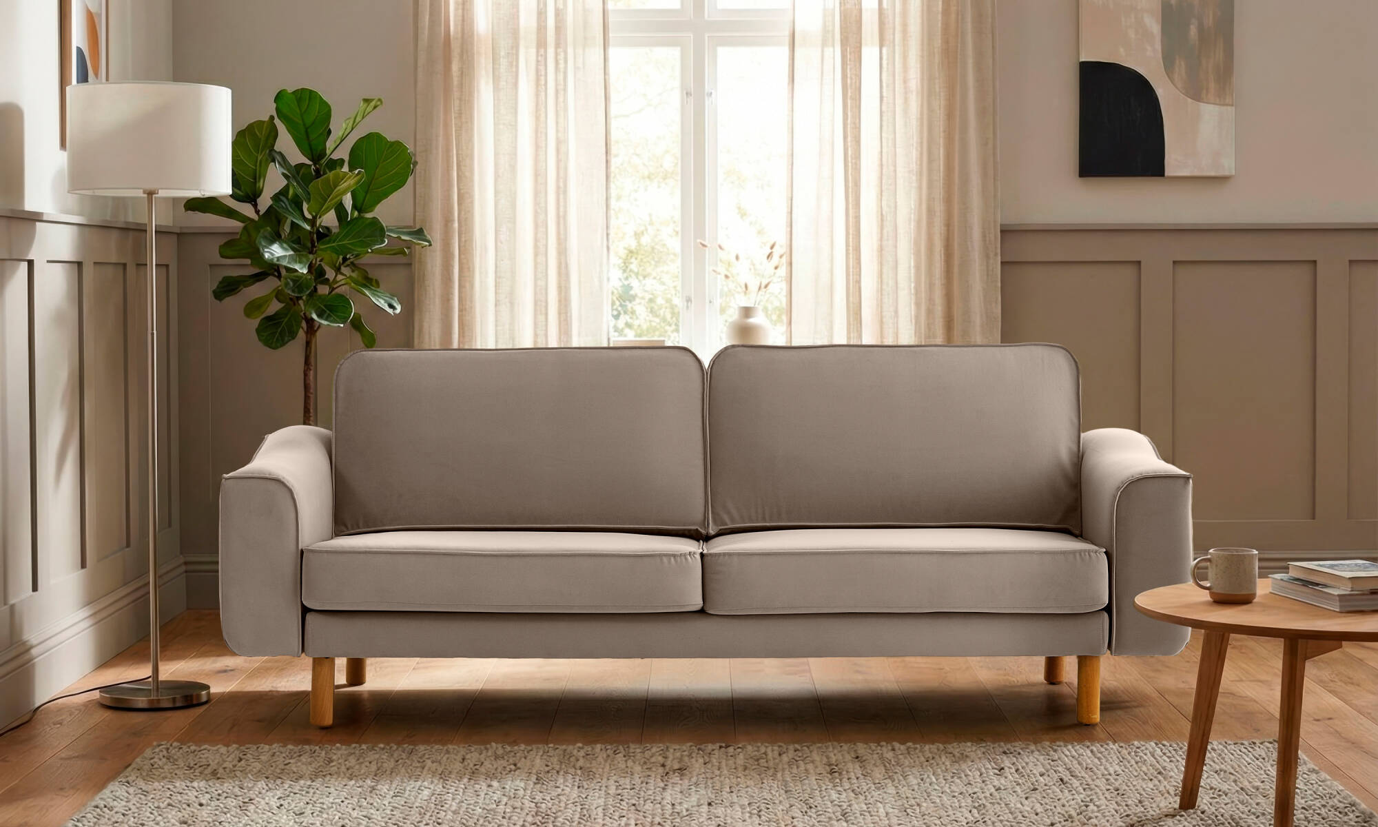 Lotus Üçlü - Kadife - 2